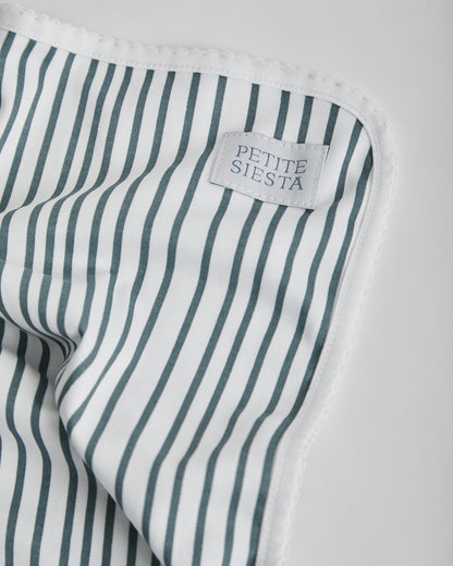 Lange bébé à rayures bleu foncé