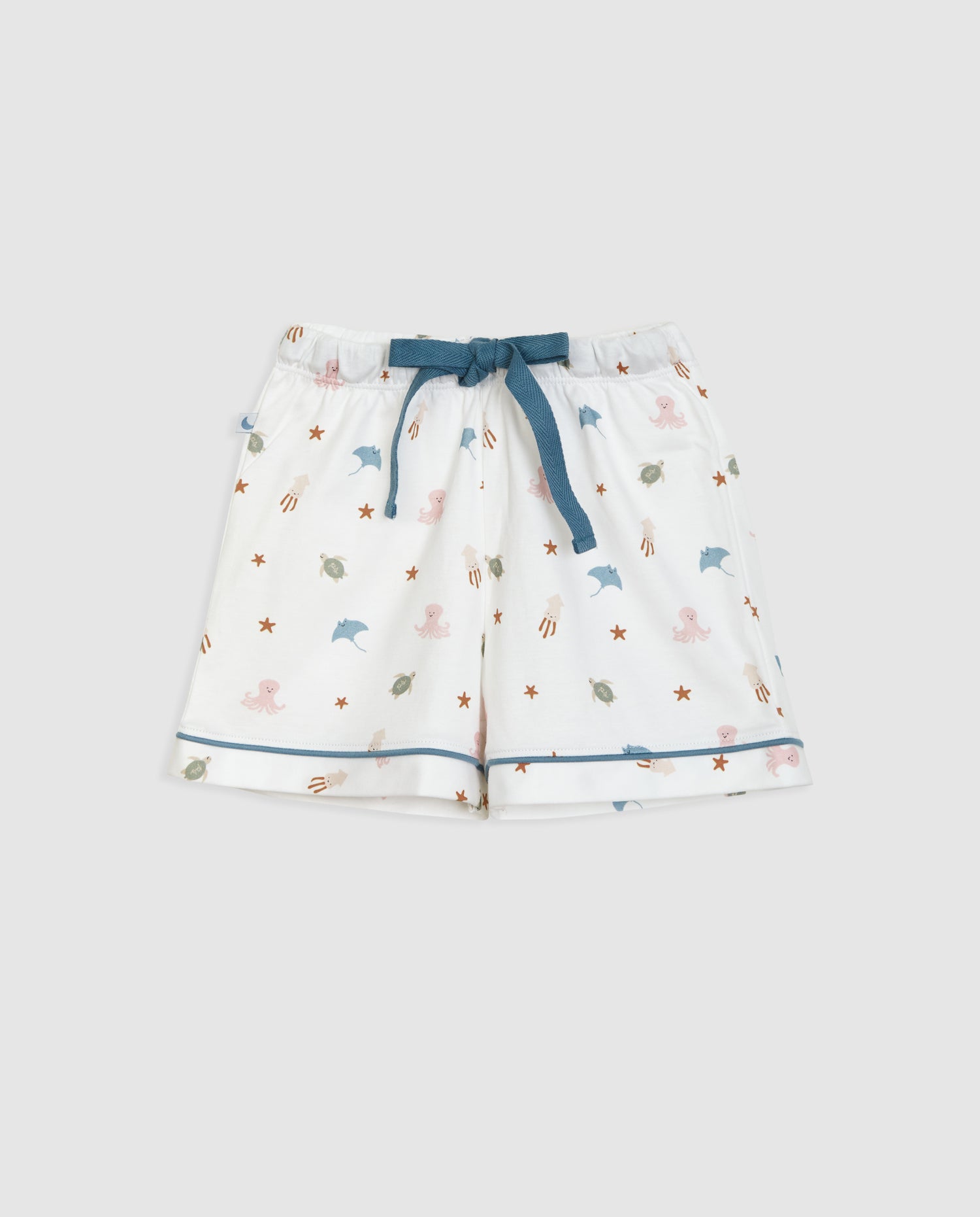 Kids Ocean Short Shirt Pajamas