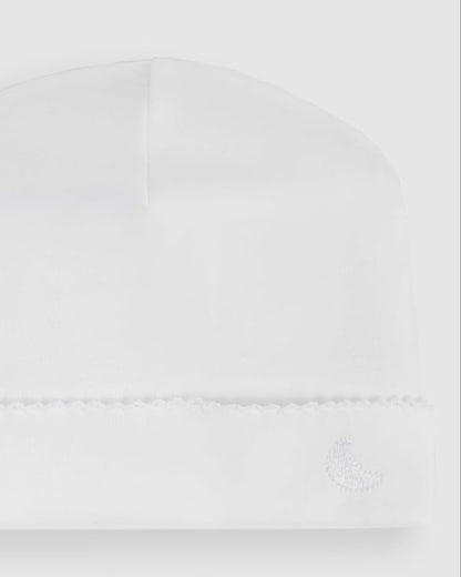 Bonnet blanc pour bébé