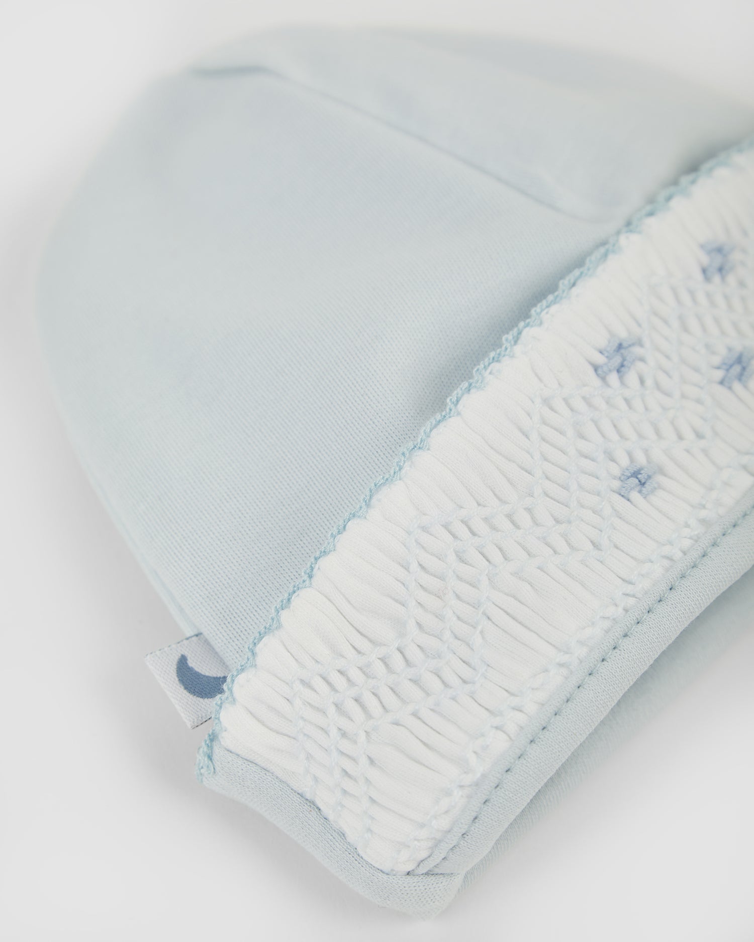 Gorrito Bebé Smock Azul