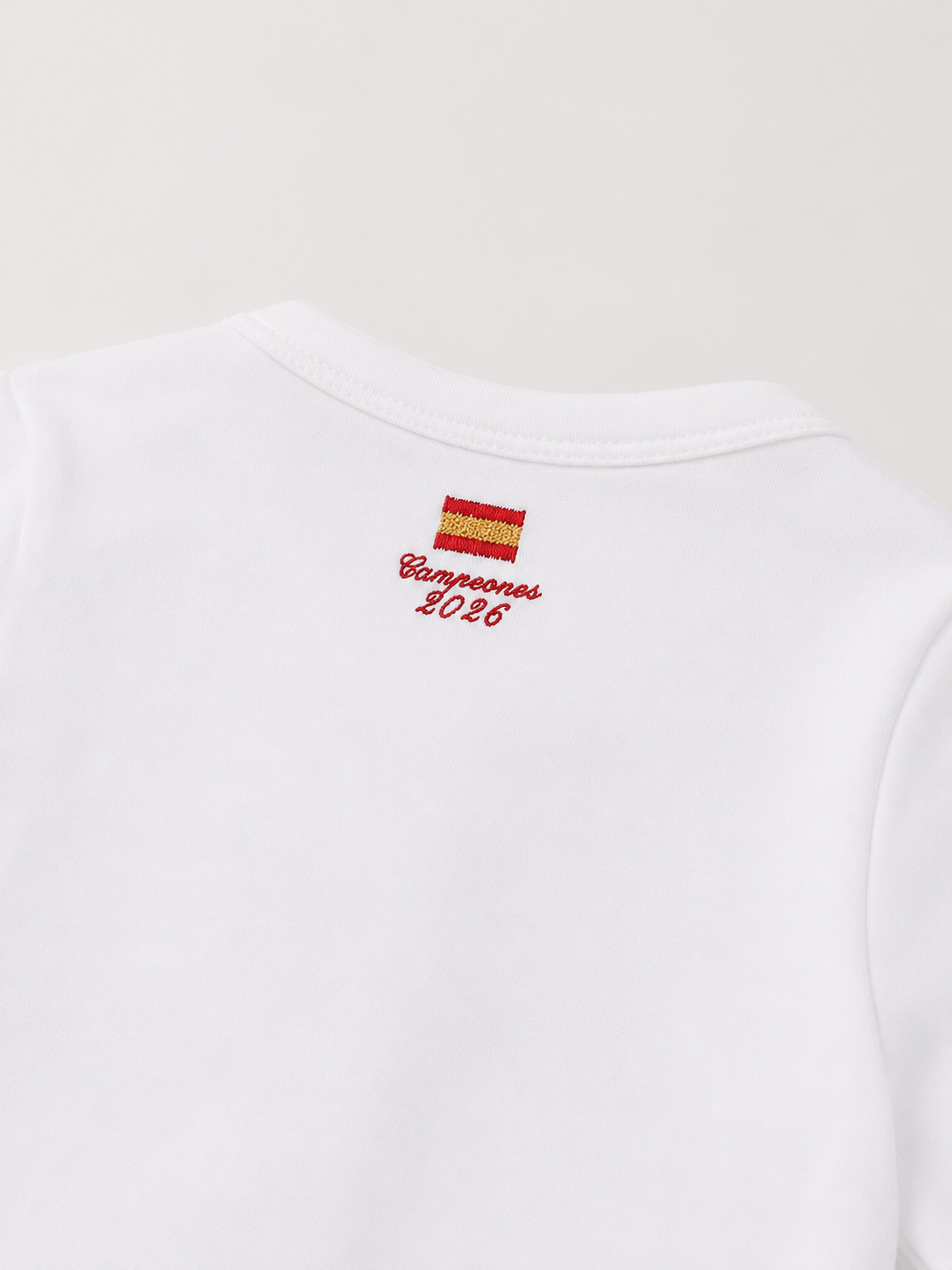 Pijama Bebé Blanco Corto Personalizable