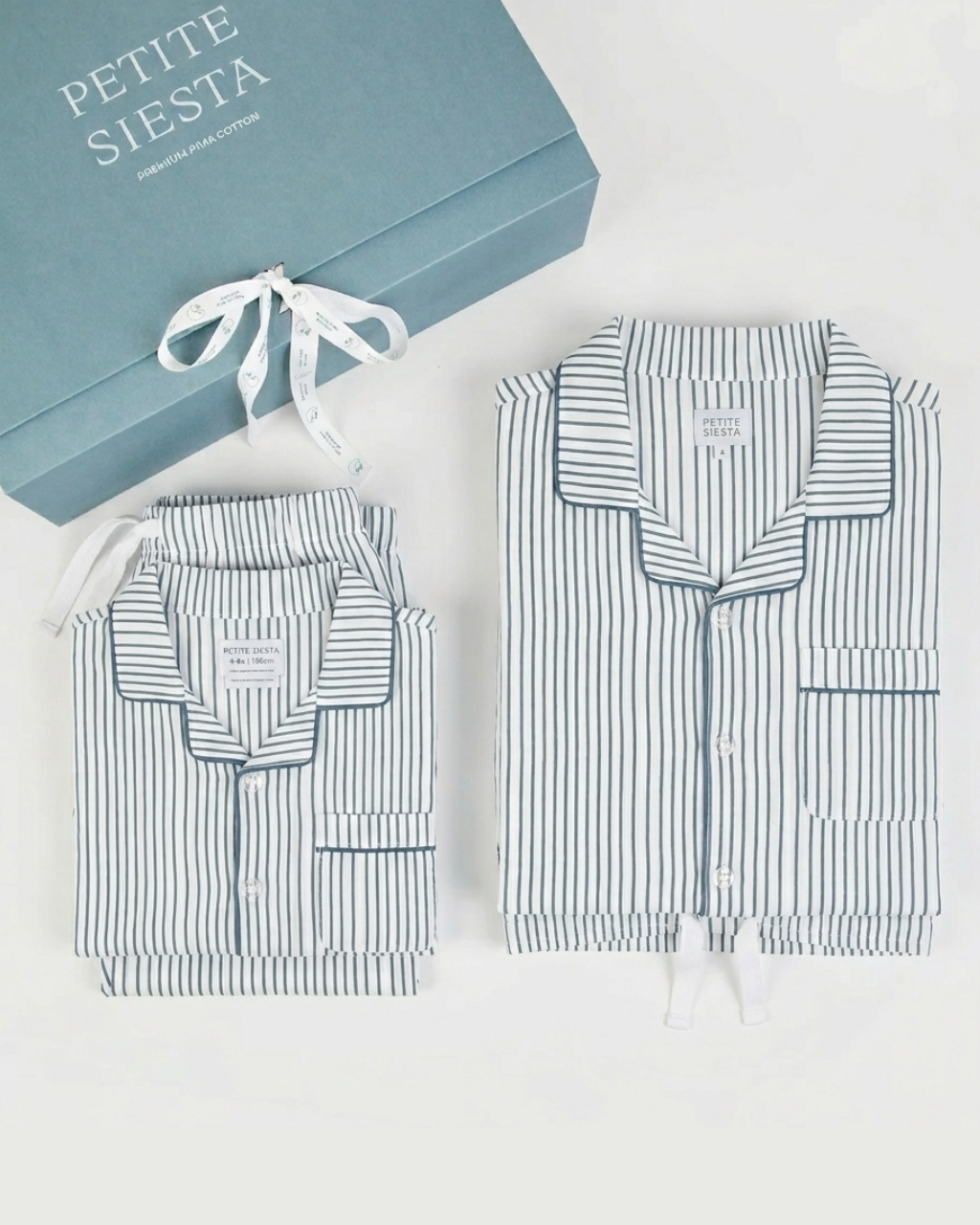 Pack Father &amp; Son Stripes Deep Blue