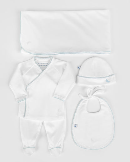 Pack Newborn Essentials Crochet Azul