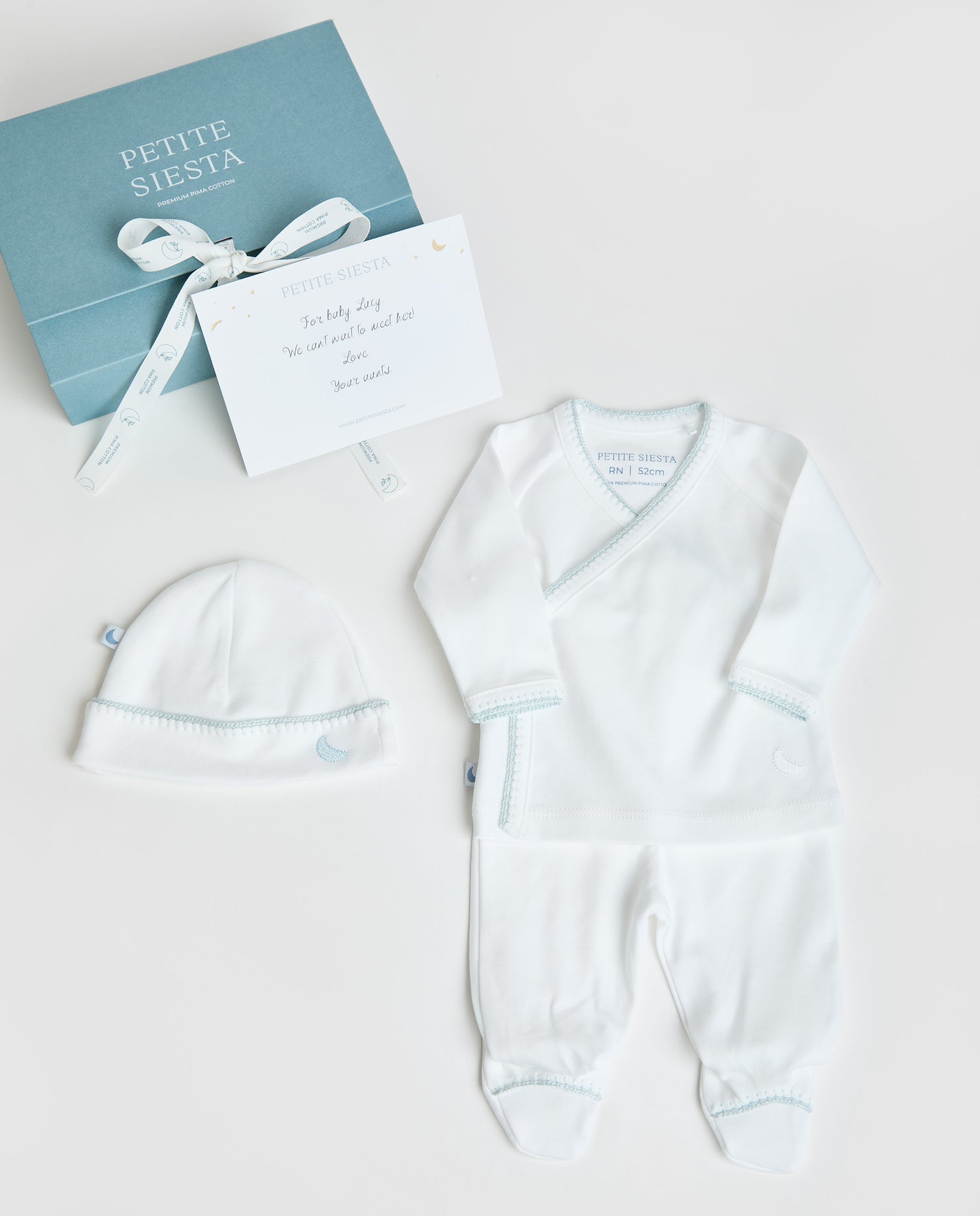 Pack Primera Puesta Crochet Azul Básico