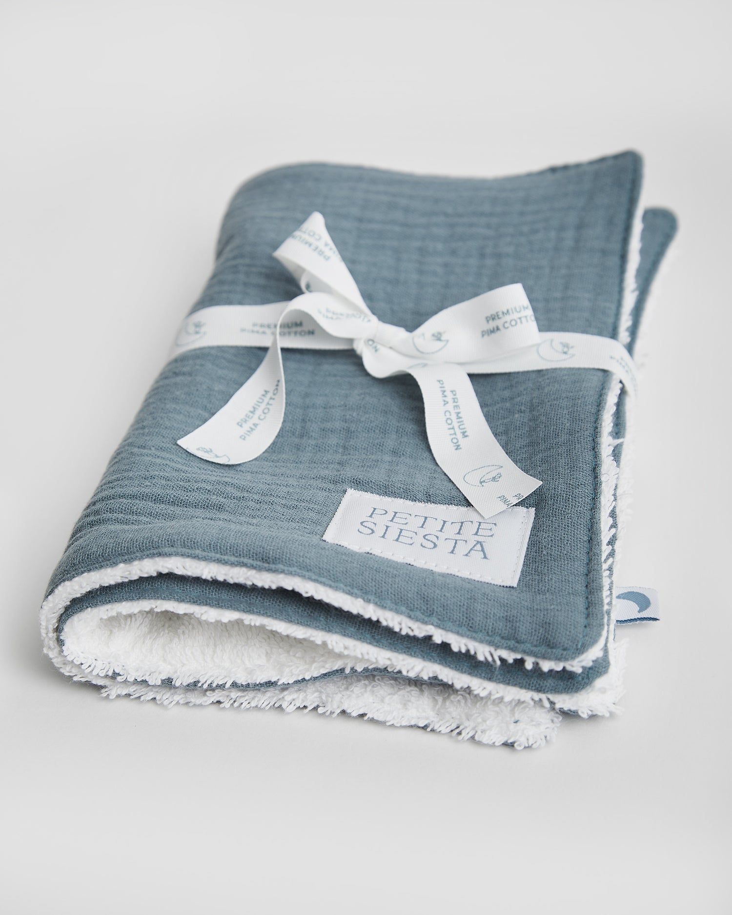 Mini serviettes bleu foncé (lot de 2)