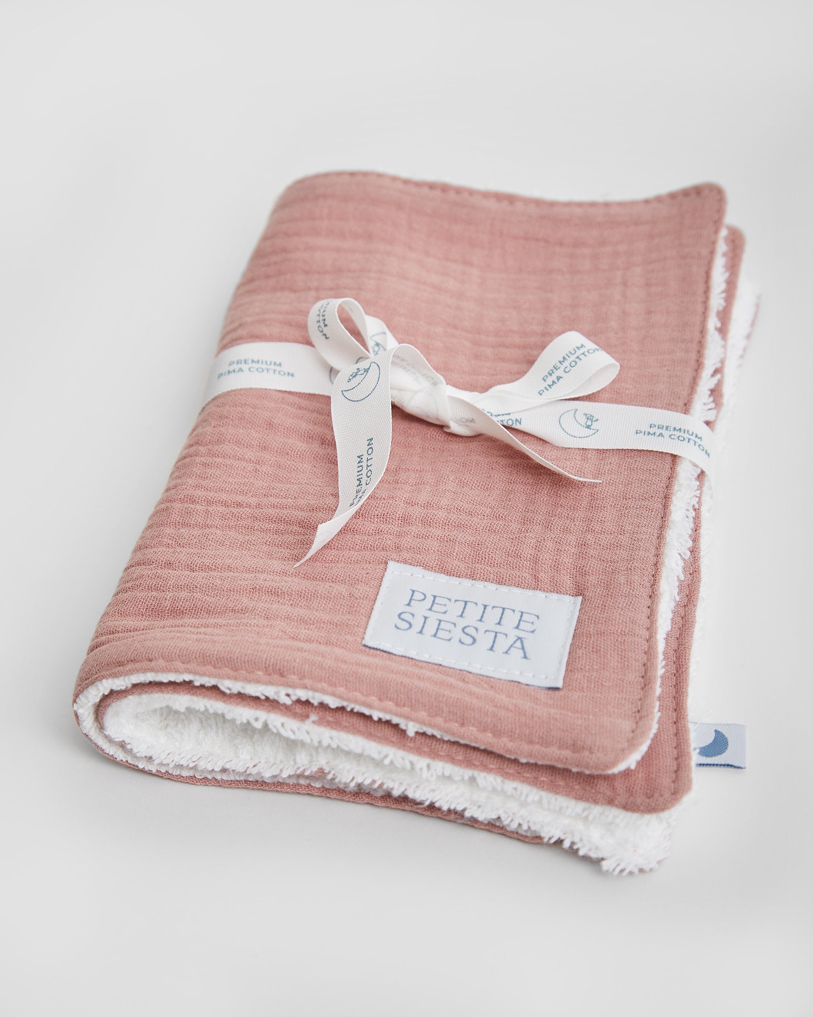 Mini serviettes corail et baies (lot de 2)