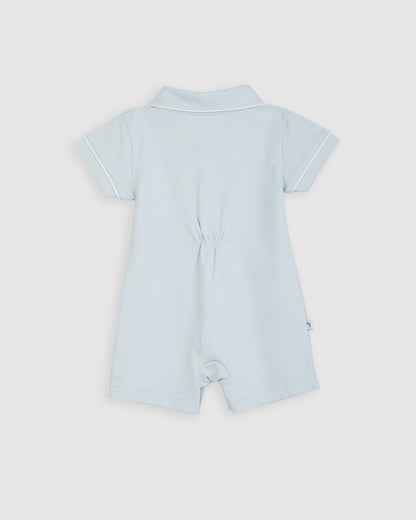 Short Blue Shirt Baby Pajamas