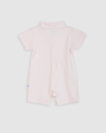 Pijama Bebé Camisero Rosa Corto