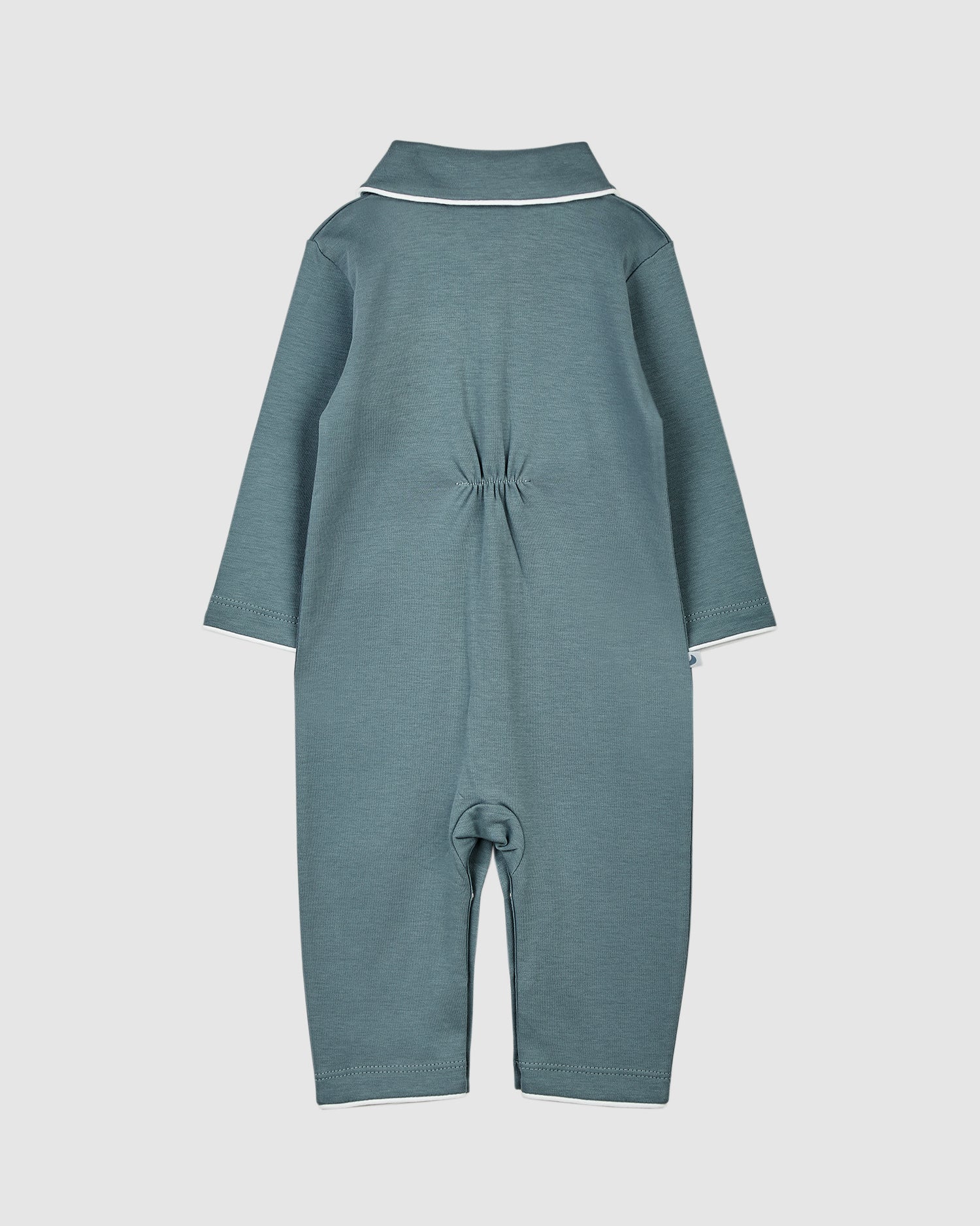 Deep Blue Baby Sleepsuit (footless)