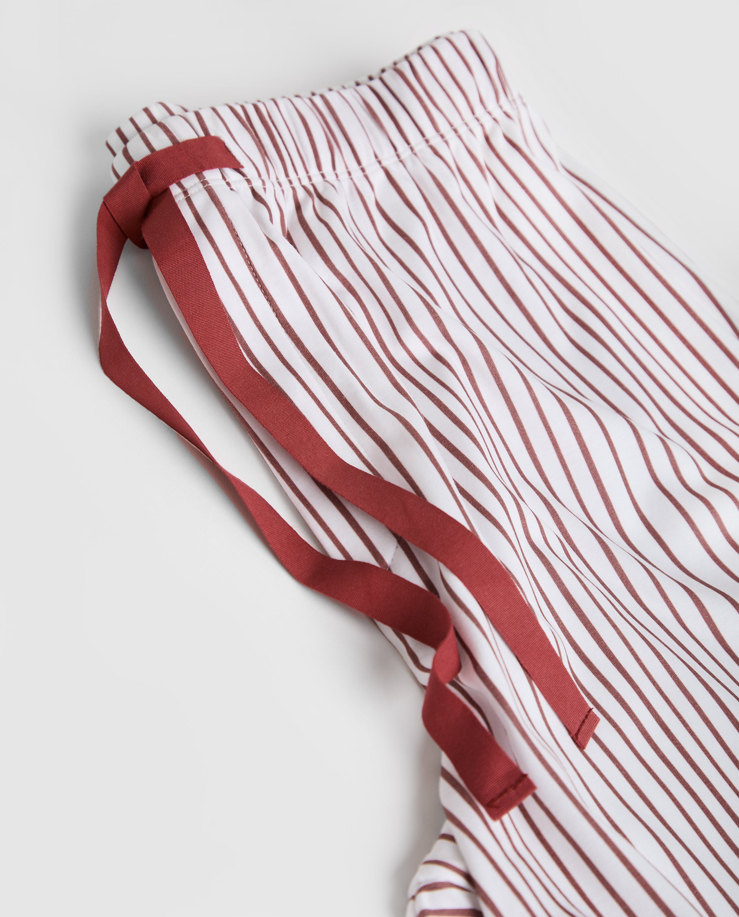 Pijama Hombre Rayas Burgundy