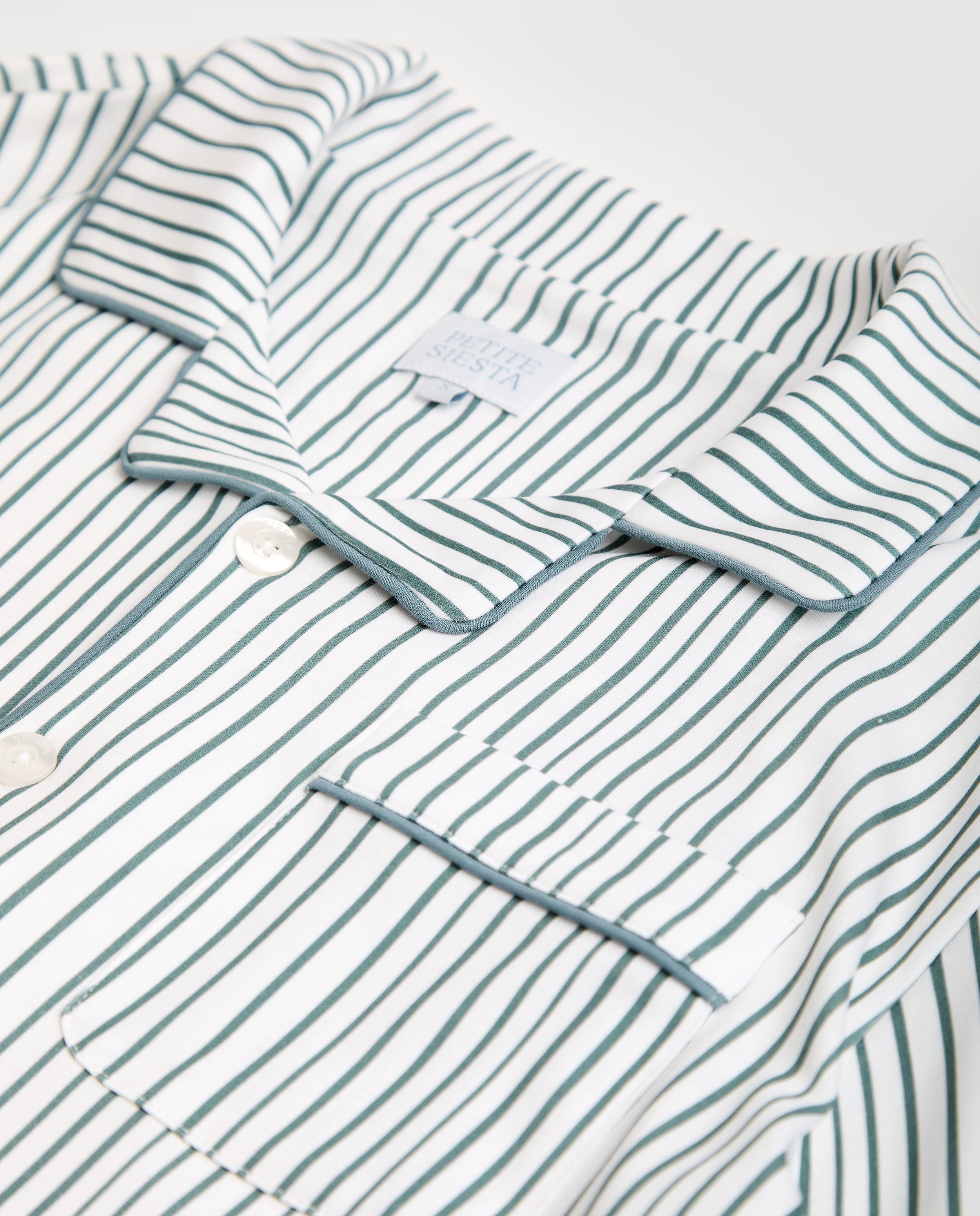 Pijama Hombre Camisero Rayas Deep Blue