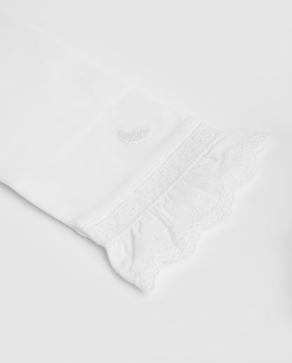 Pijama Niña Camisero Tira Bordada