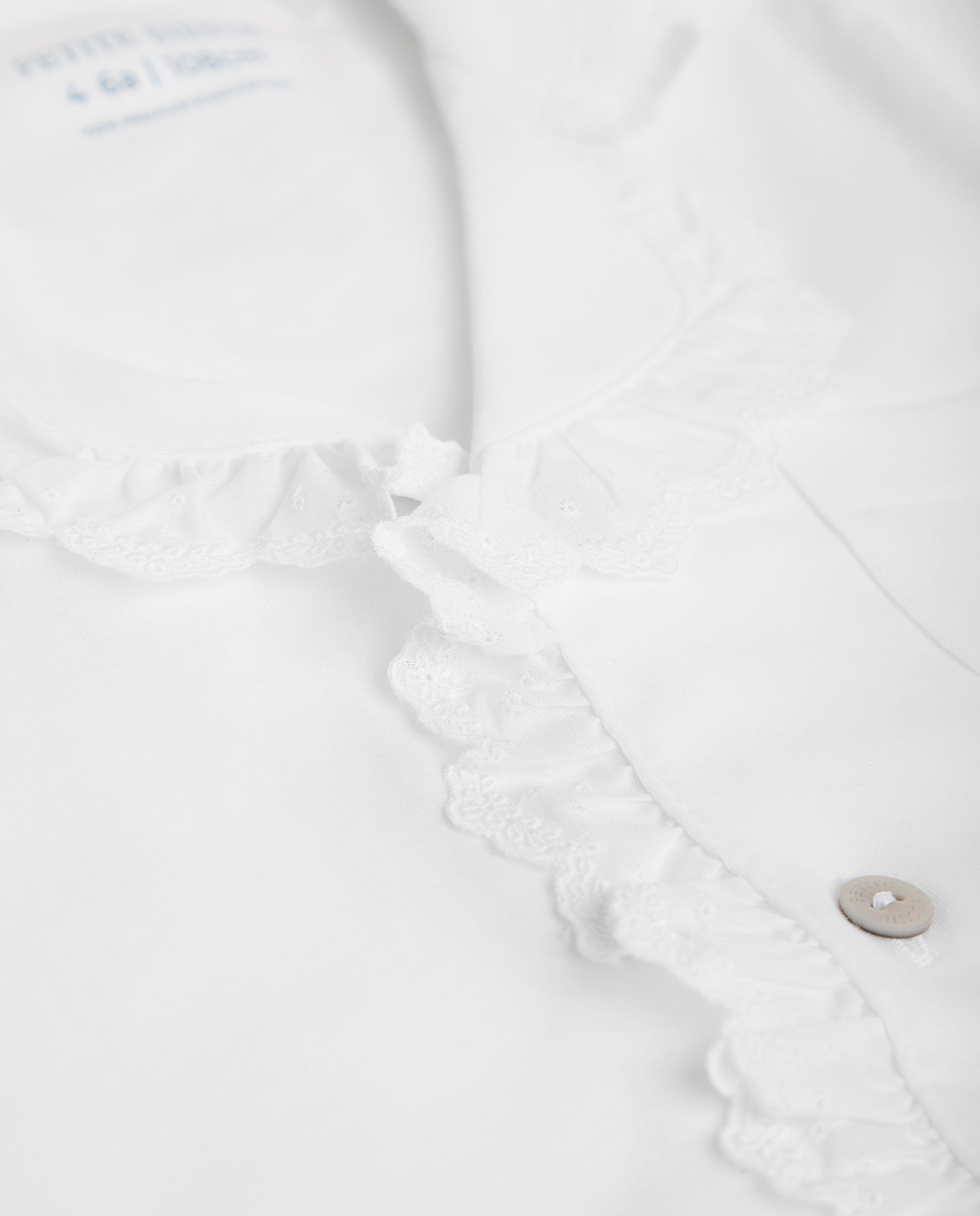 Pijama Niña Camisero Tira Bordada