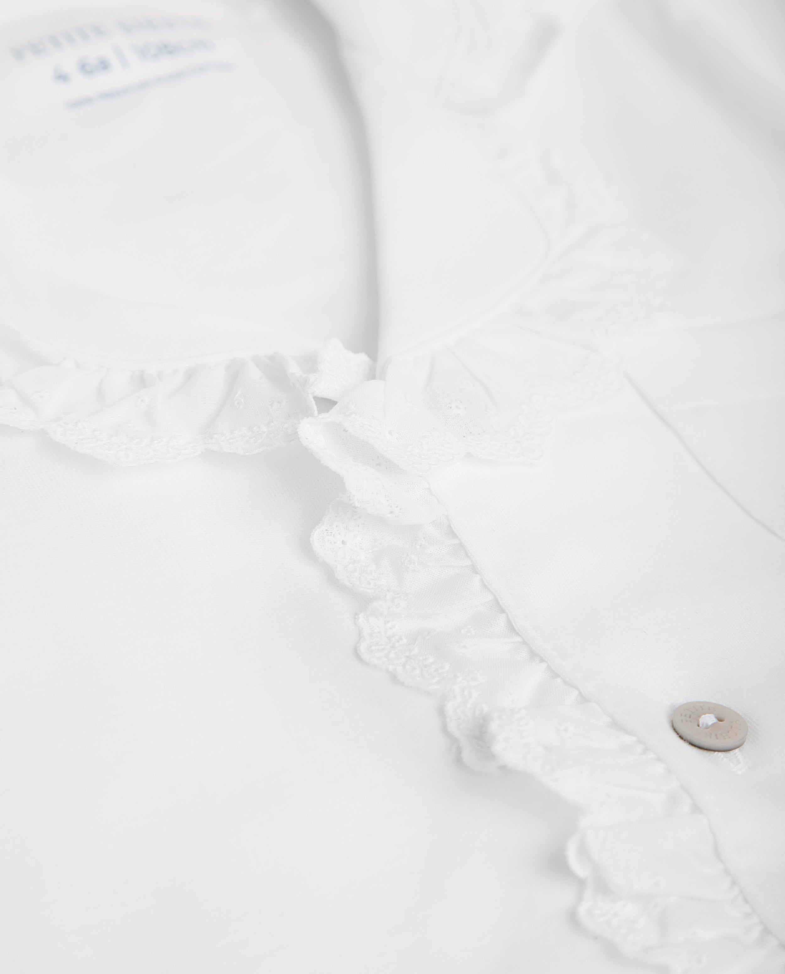 Pijama Niña Camisero Tira Bordada