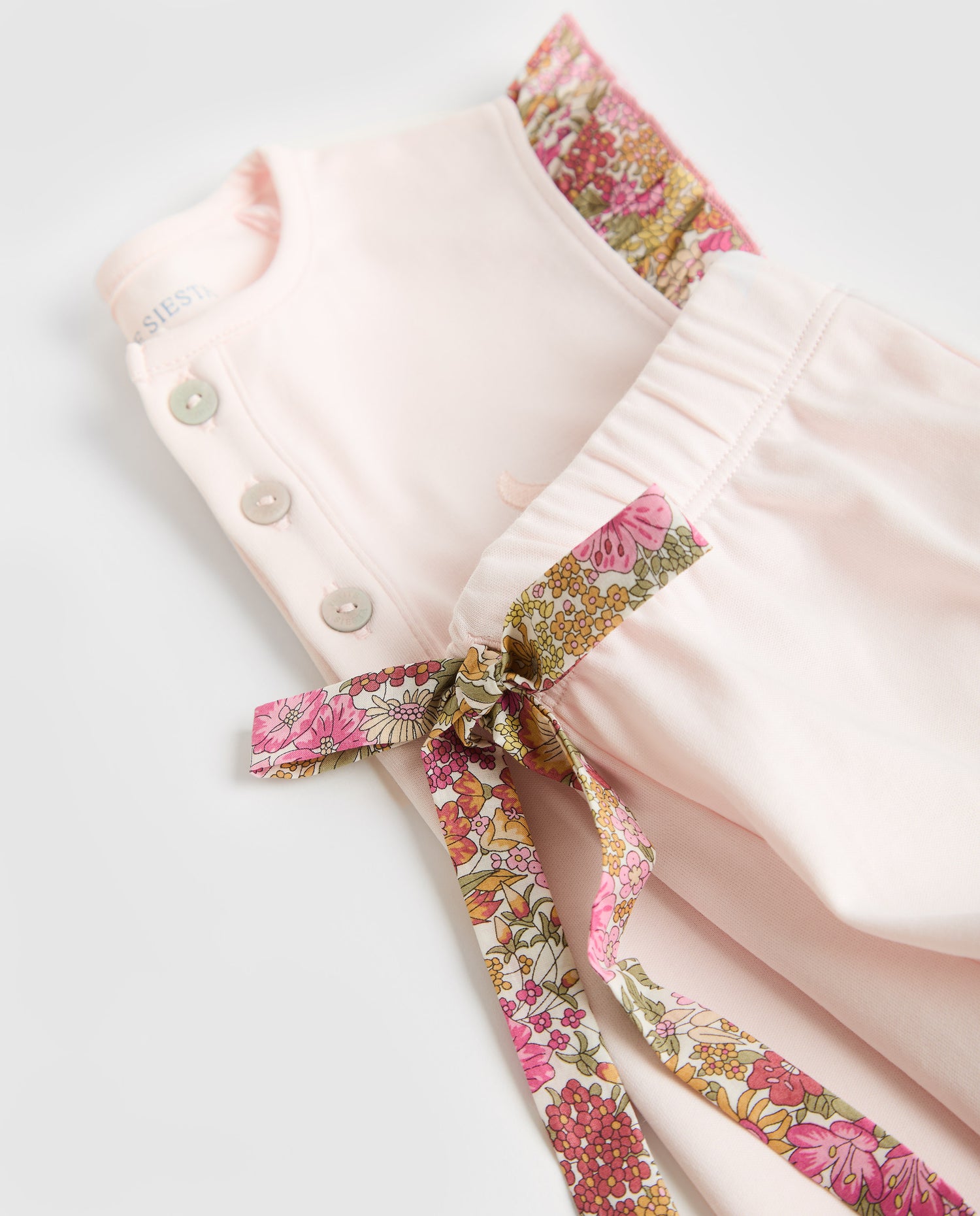 Pijama Niña Volantes Liberty Annie Corto