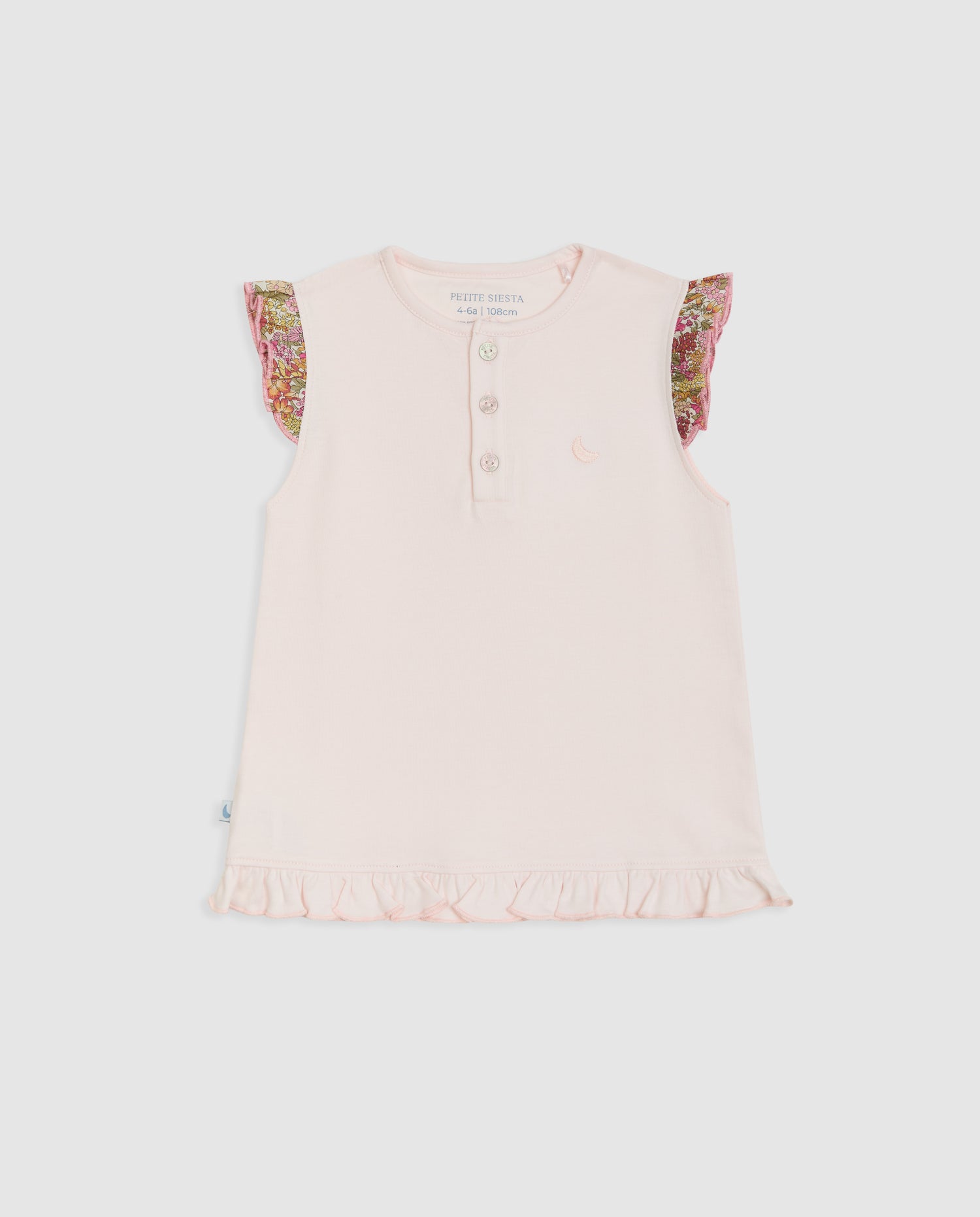 Pijama Niña Volantes Liberty Annie Corto