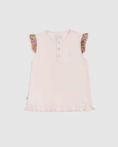 Pijama Niña Volantes Liberty Annie Corto