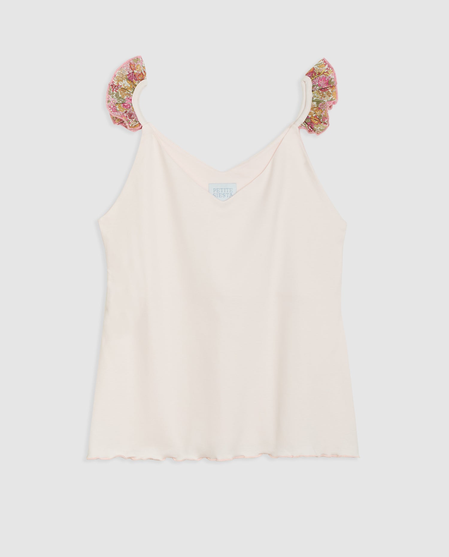 Pyjama court à volants Liberty Annie pour femme