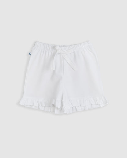 Pijama Kids Volantes Tira Bordada Corto