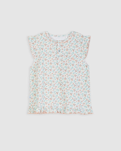 Short Flower Kids Pajamas