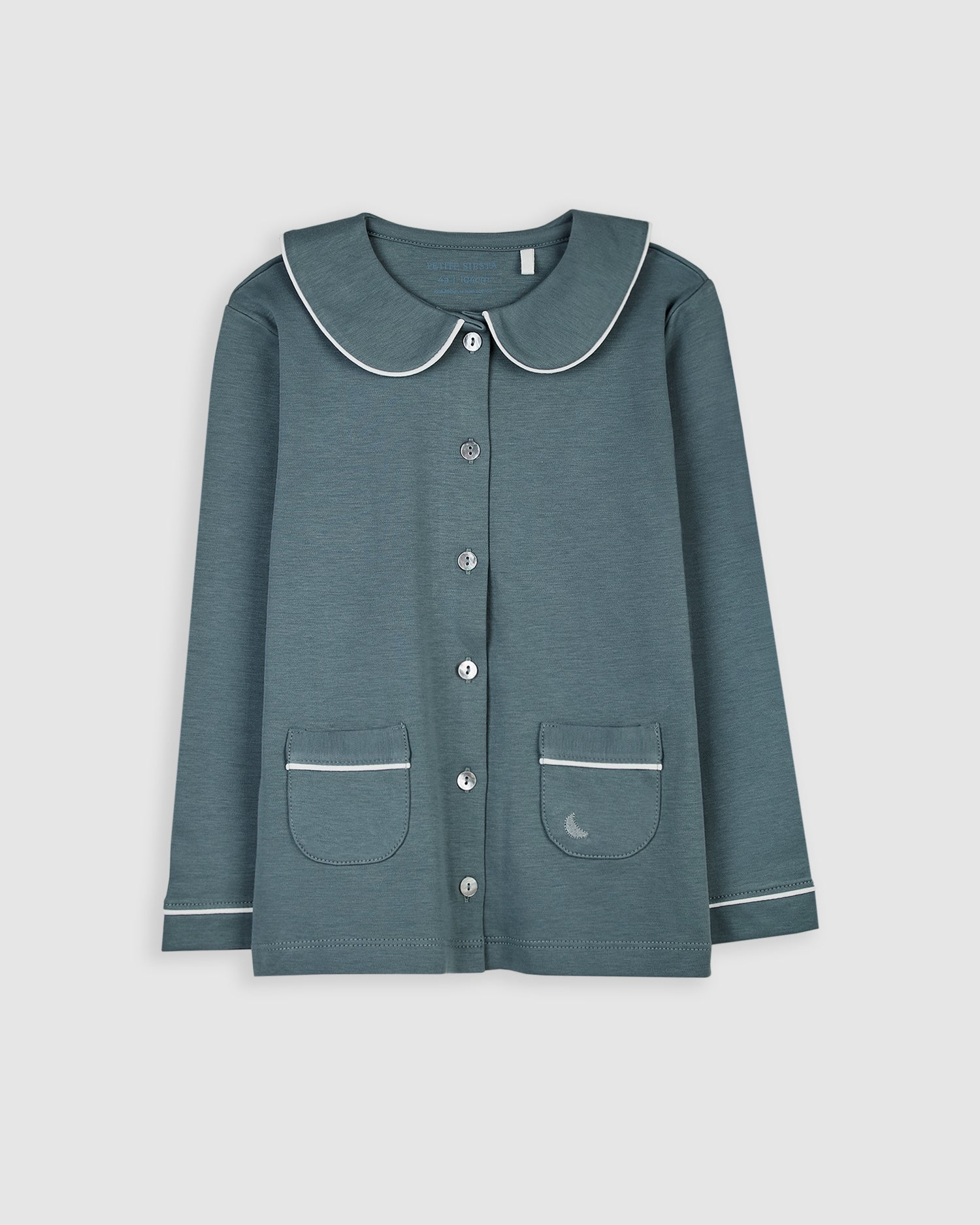 Kids Pajamas Shirt Deep Blue