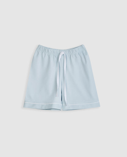 Pyjama chemise courte bleu pour enfant
