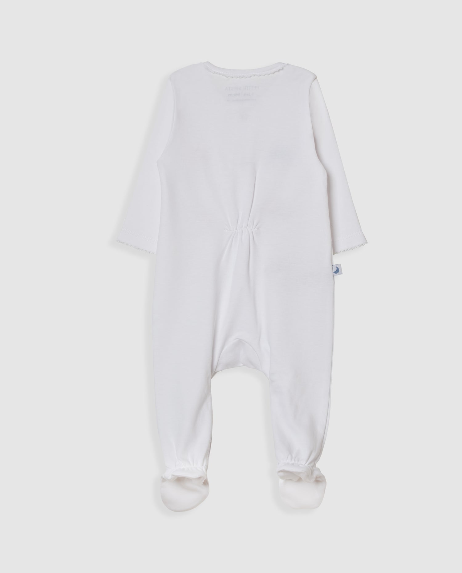 White Baby Pajamas Signs