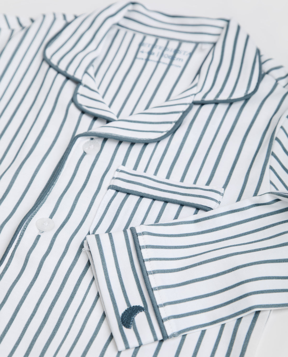 Pijama Kids Camisero Rayas Deep Blue