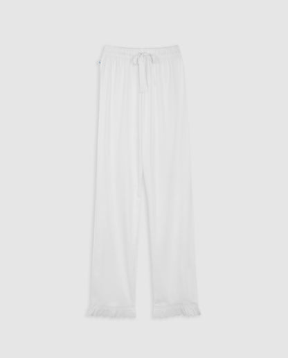 Pijama Mujer Camisero Tira Bordada