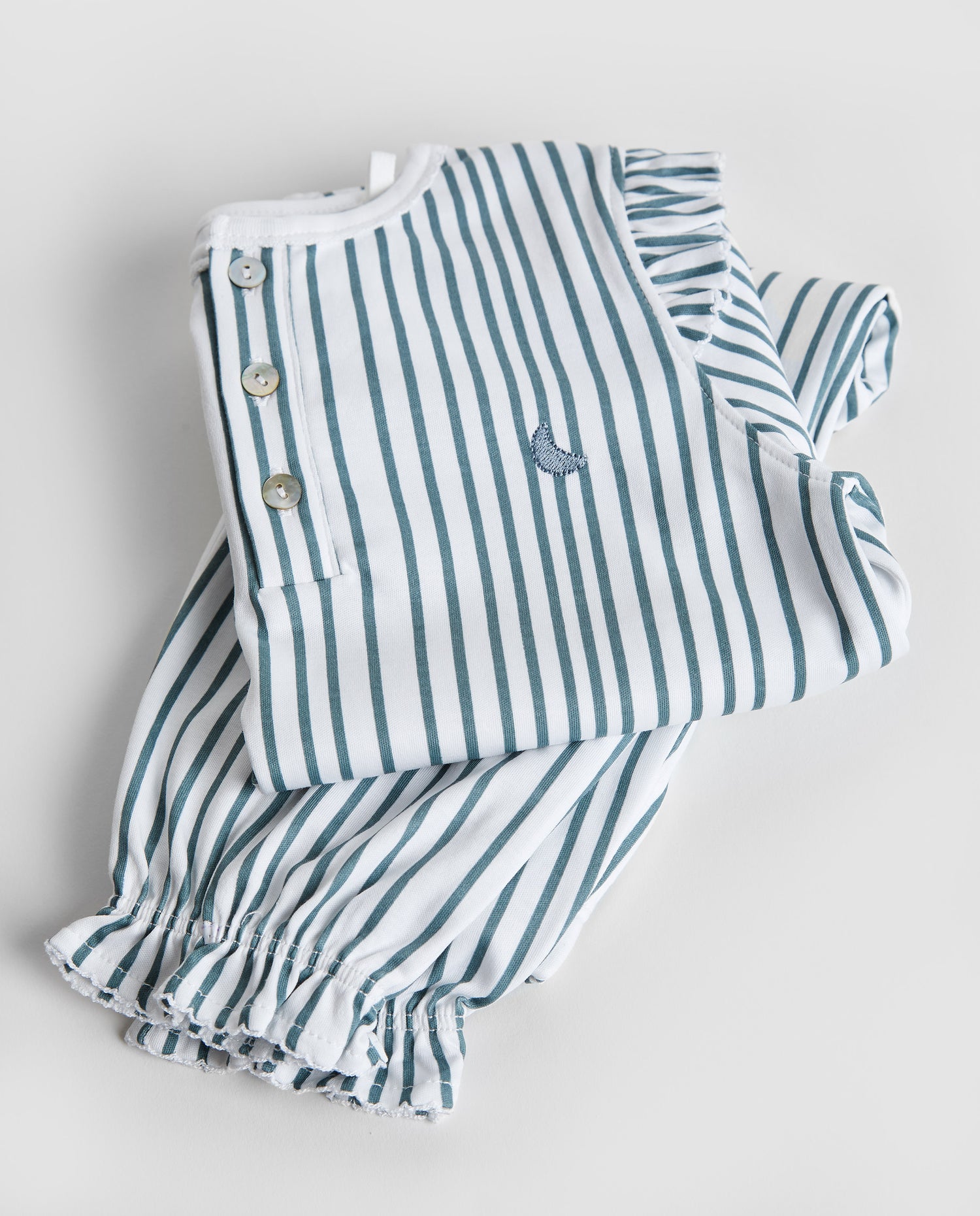 Pijama Kids Rayas Volantes