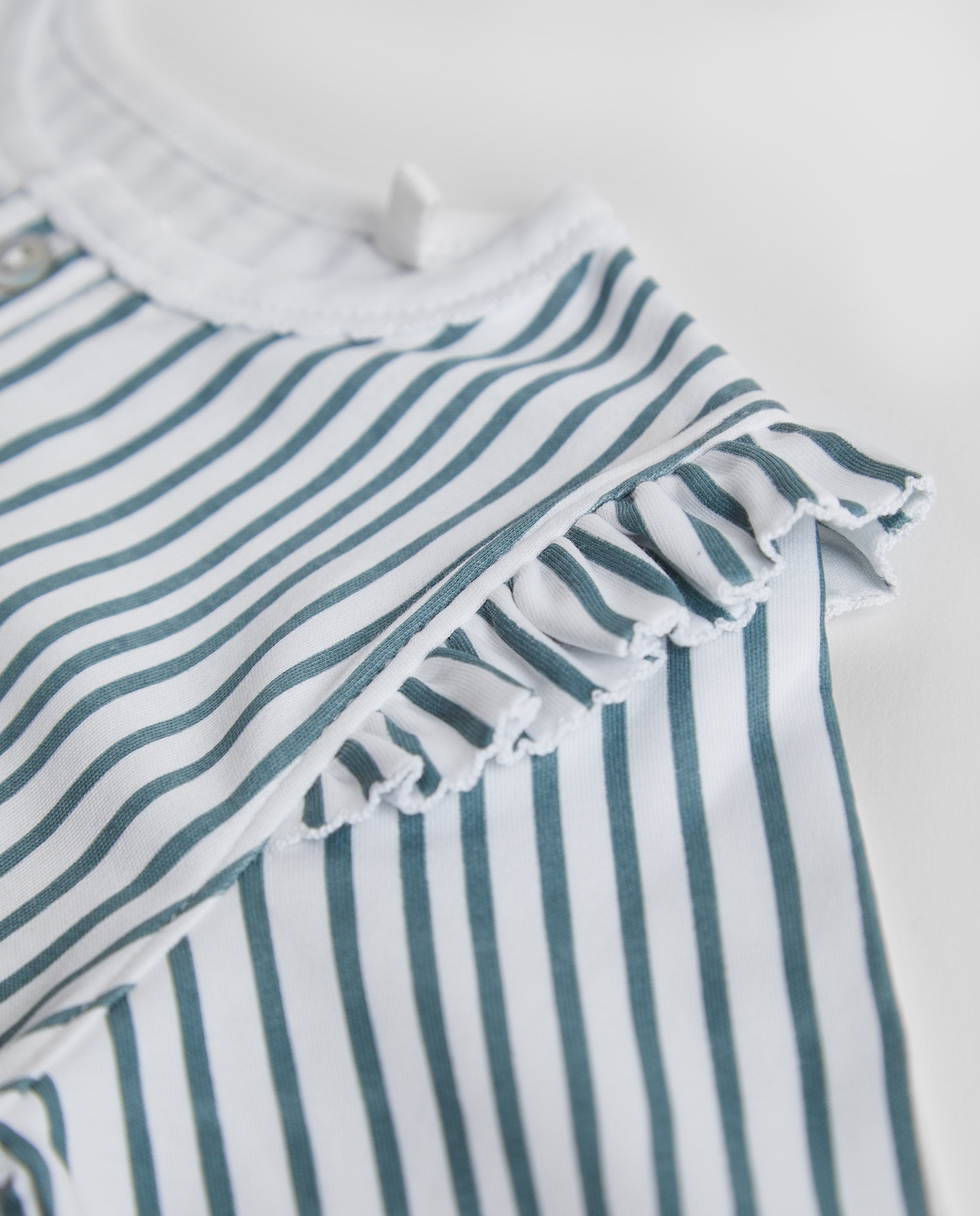 Pijama Kids Rayas Volantes