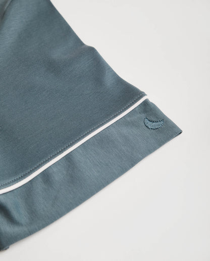 Pijama Hombre Camisero Deep Blue Corto