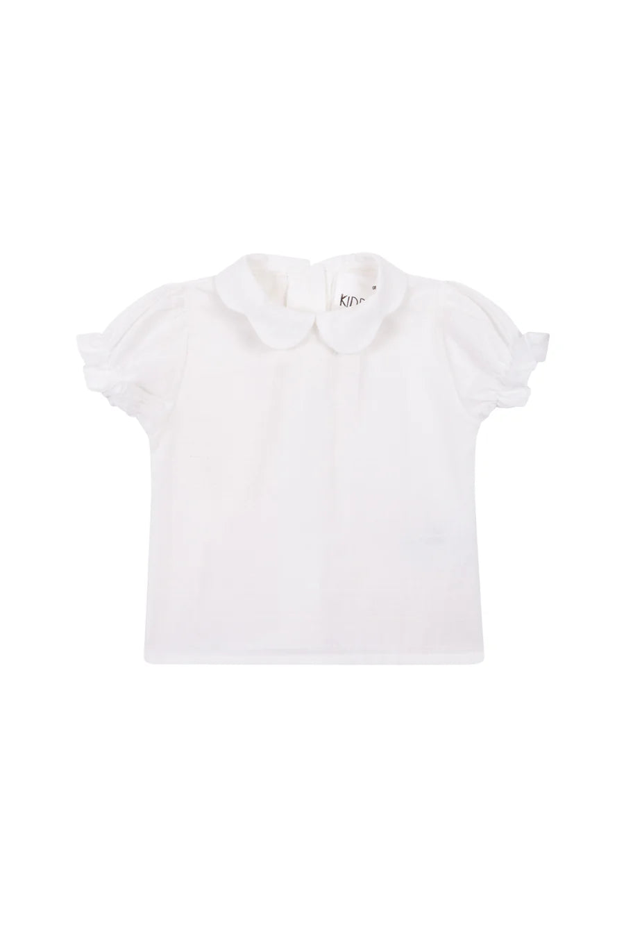 White Baby Blouse with Seams