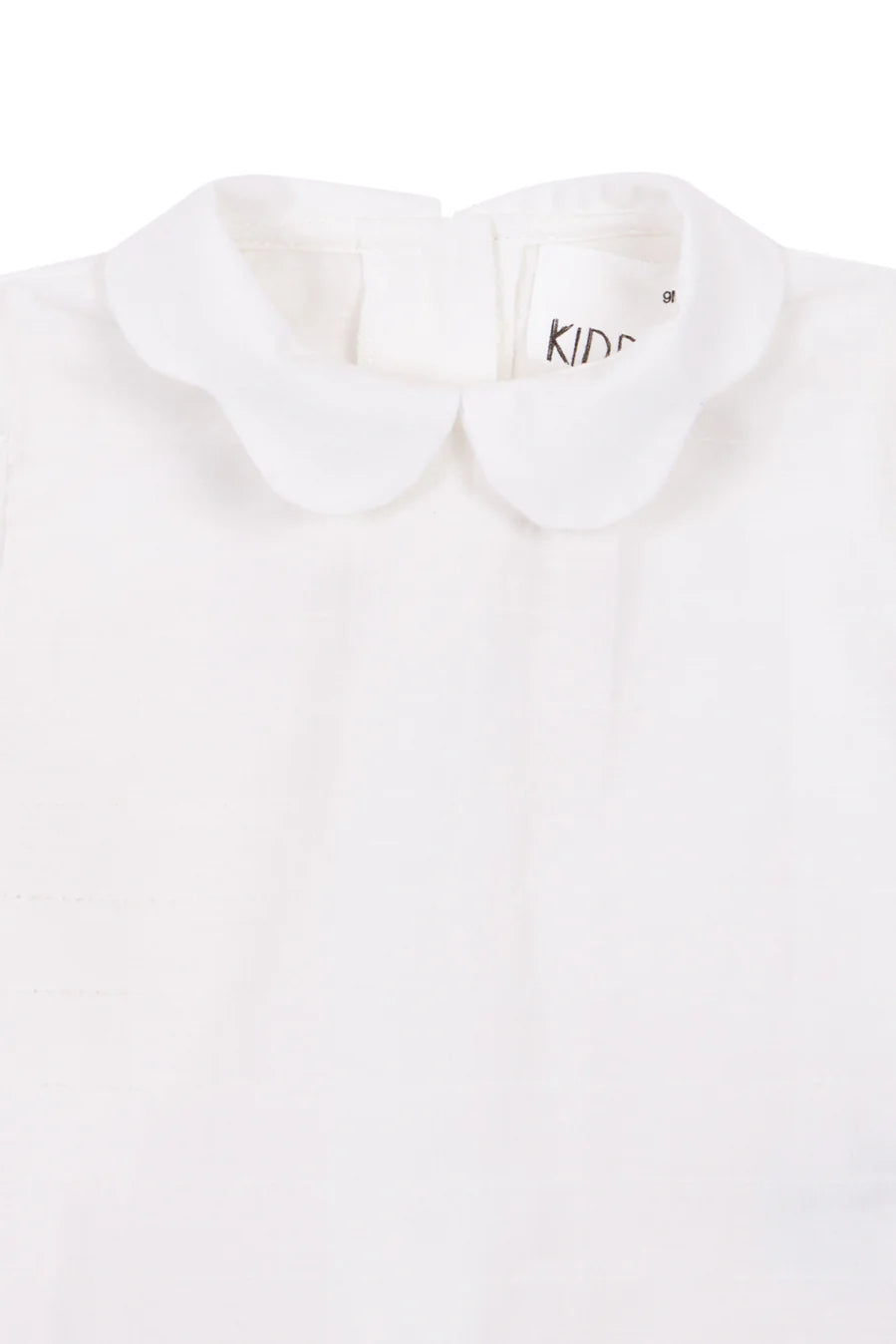 White Baby Blouse with Seams