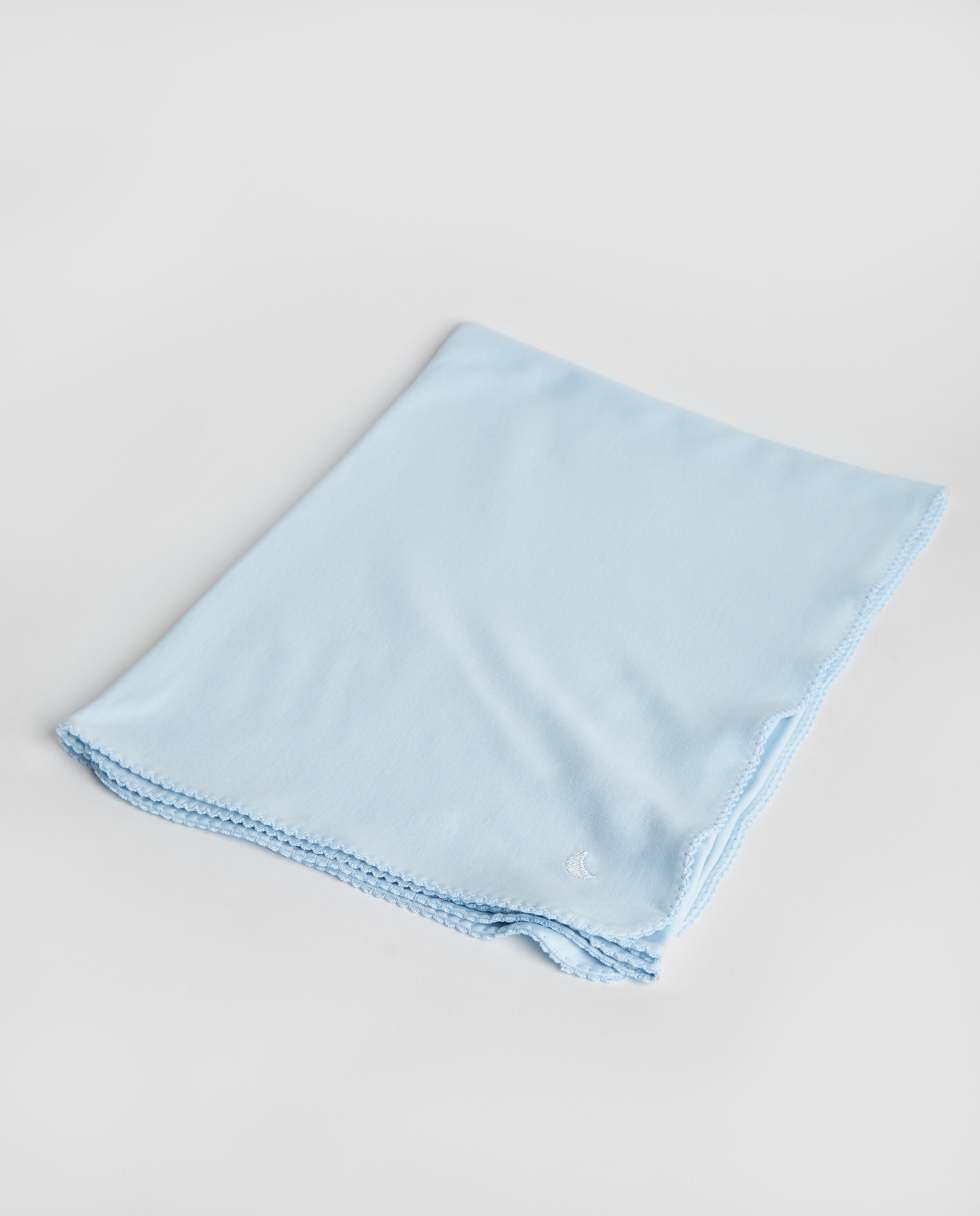 Lange bébé bleu