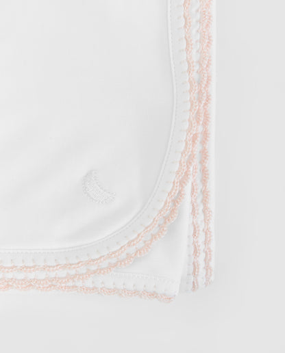 Swaddle Bebé Crochet Rosa