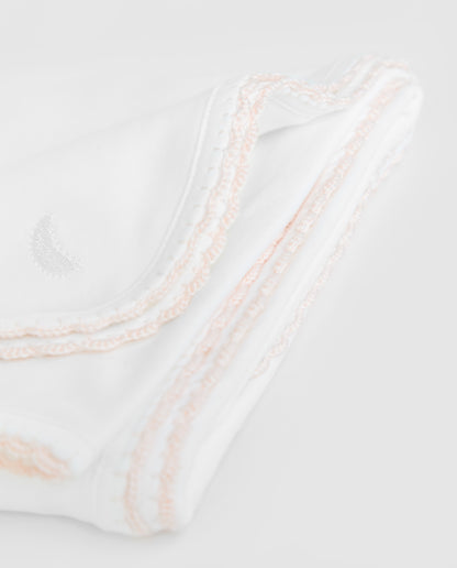 Swaddle Bebé Crochet Rosa