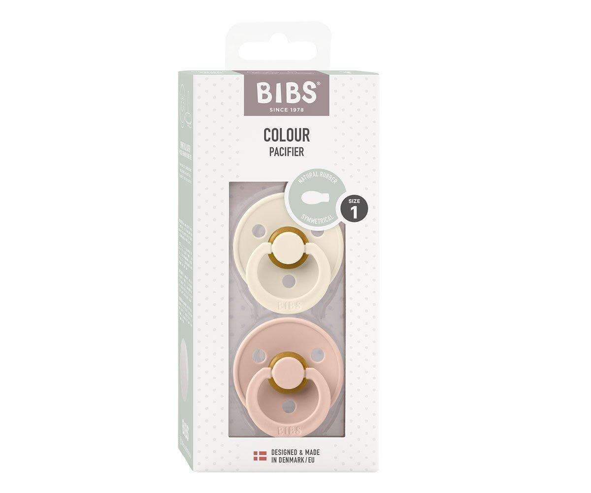 Chupetes BIBS Blush/Ivory