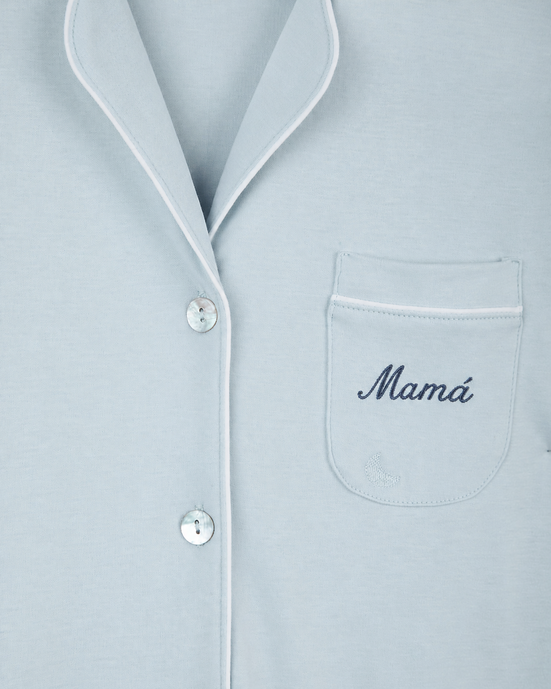 Camisón Mujer Camisero Azul