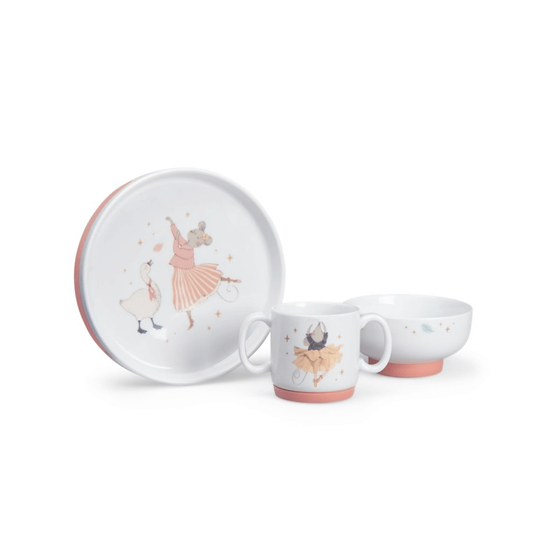 Conjunto de Vajilla de Porcelana La Petite École de Danse
