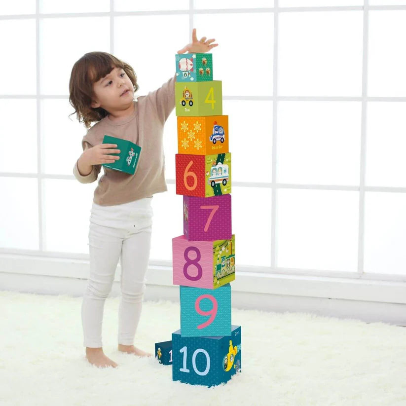 Cubes de transport empilables