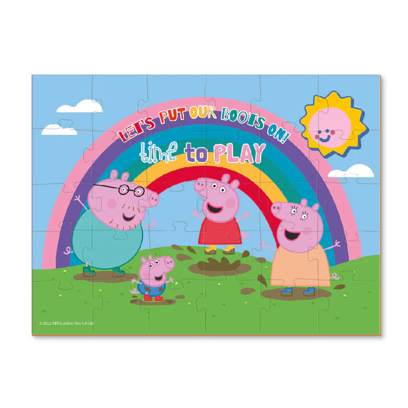 Peppa Pig Rainbow Puzzle (30 pieces)