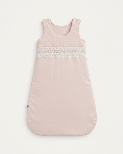 Saco de Dormir Bebé Smock Rosa