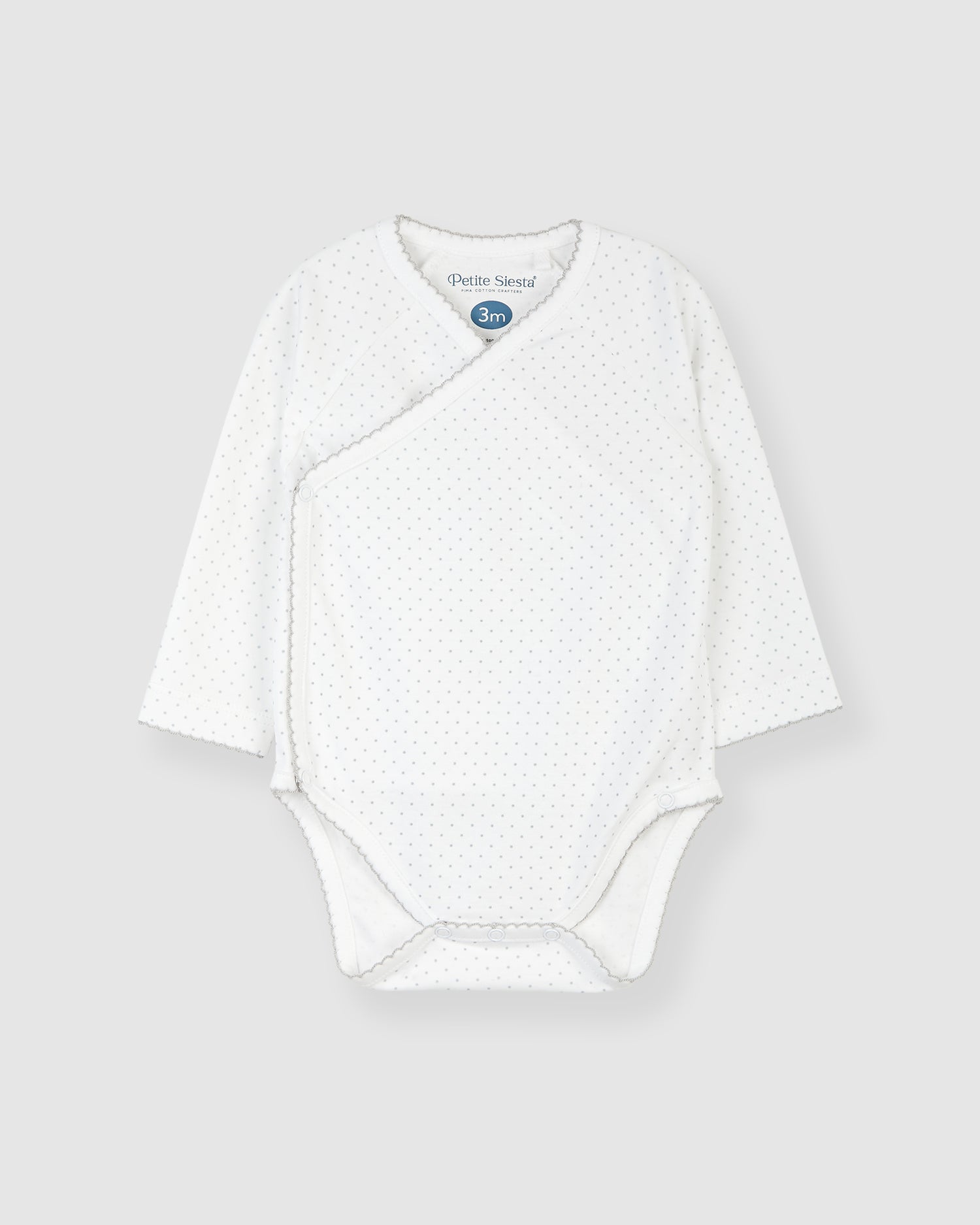 Gray Dot Kimono Body