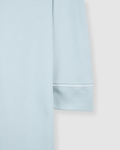 Chemise de nuit bleue pour femme