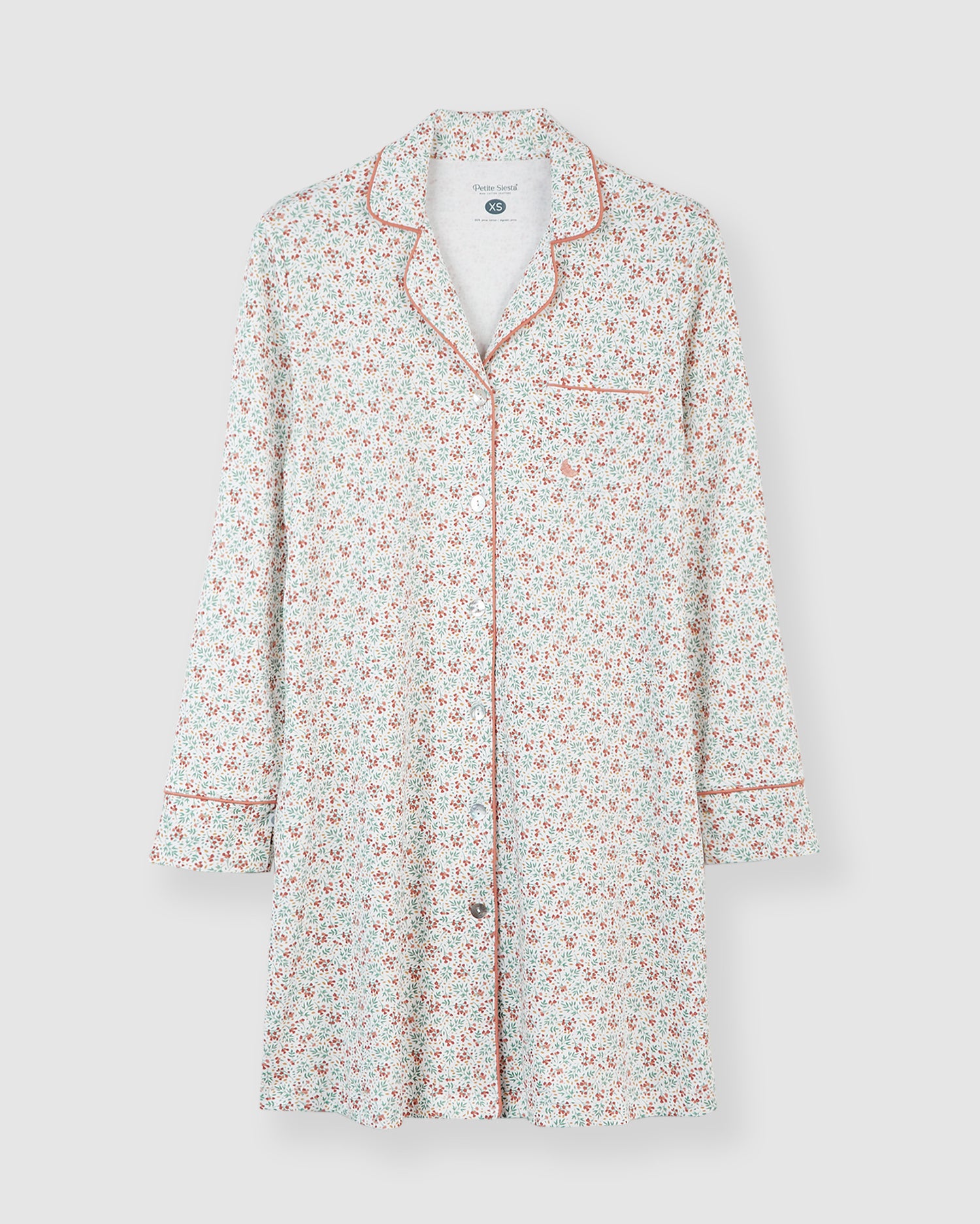 Camisón Mujer Camisero Flores