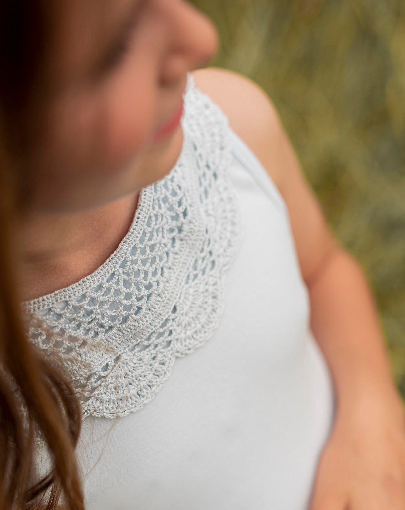 Camisón Kids Crochet Azul