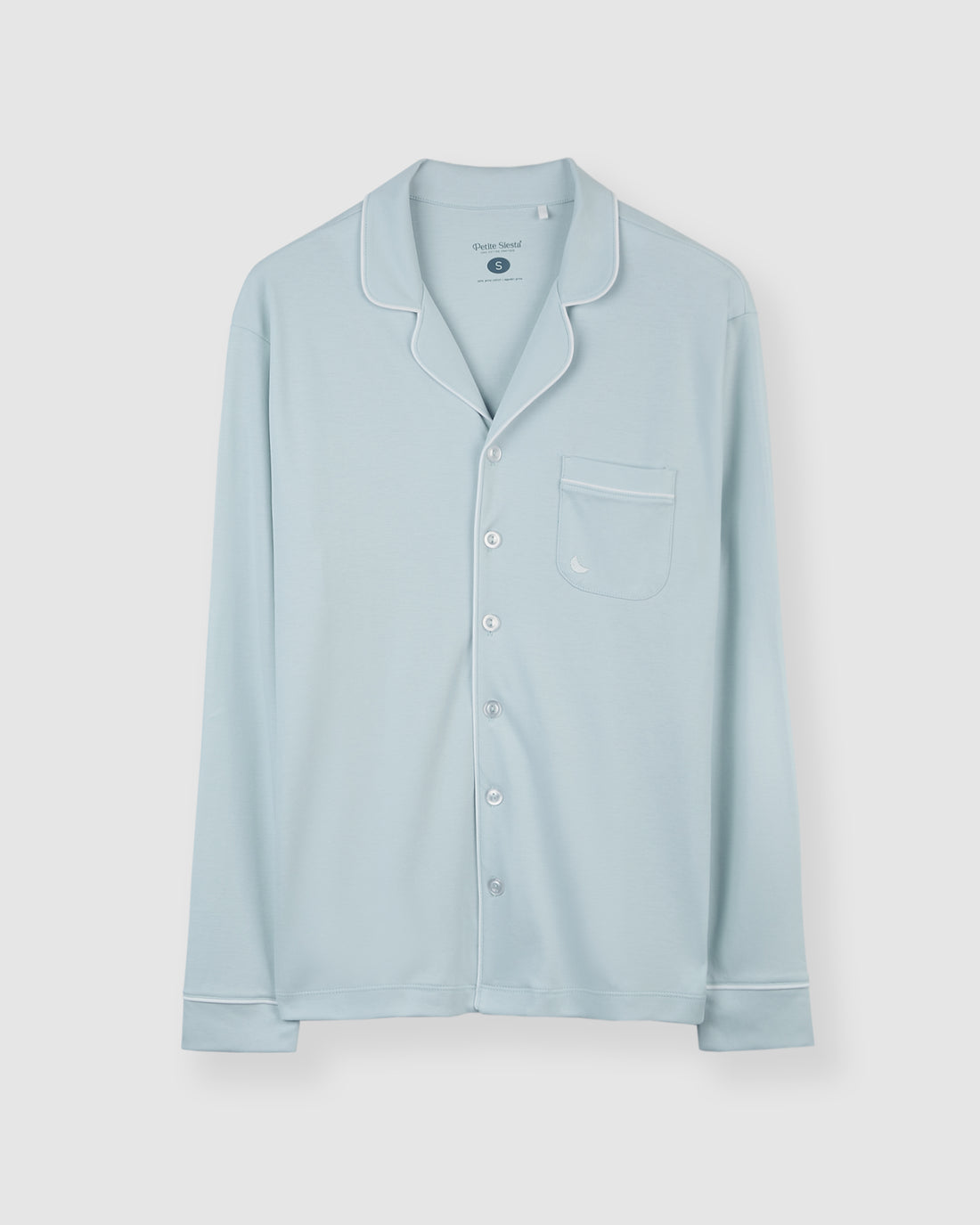 Pijama Hombre Camisero Azul