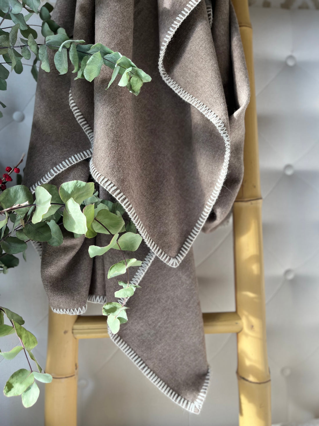 Manta Baby Alpaca Beige Tostado