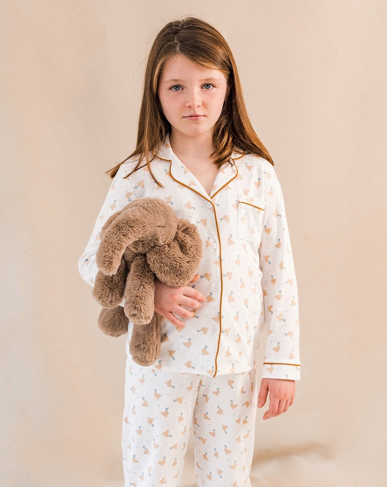 Pyjama chemise canard pour enfants